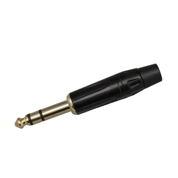 Powermaster LP3X-BG 6.3mm Stereo Metal Erkek Jack Kontaklı Ses Konnektörü ürün görseli 1