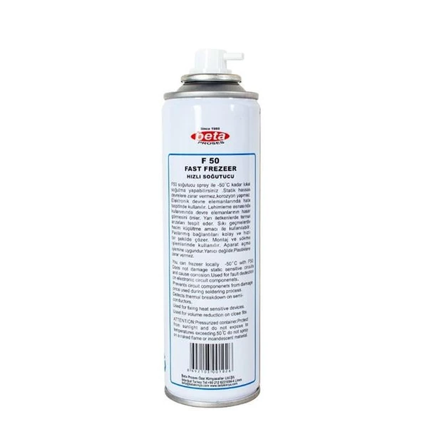 Beta 200 Ml Soğutucu Sprey - Resim 2