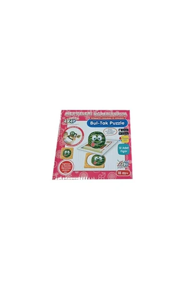 Bul Tak Puzzle Meyveleri Öğreniyorum ürün görseli 1