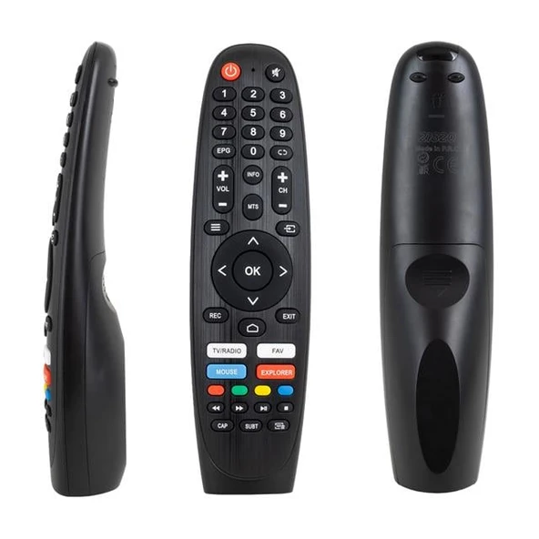 Dijitsu / Skytech Explorer-Mouse Tuşlu Ses Komutsuz Lcd Led Tv Sihirli Kumanda ürün görseli 1