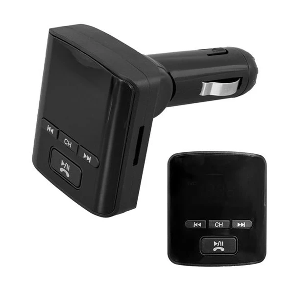 Hello Usb-SD-Bluetooth-Mp3 Destekli 12-24 Volt Ekranlı Hafızasız Fm Transmitter HL-19682 ürün görseli 1