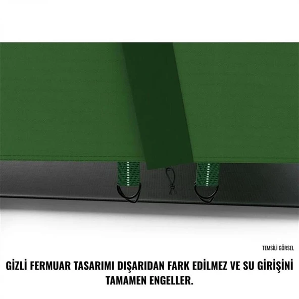 HUSKY Biggles 5 Kişilik Çadır (Yeşil) - Resim 12