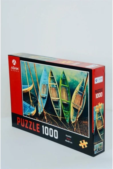 EDKZEKA Adam Games 1000 Parça Kayıklar Puzzle ürün görseli 1