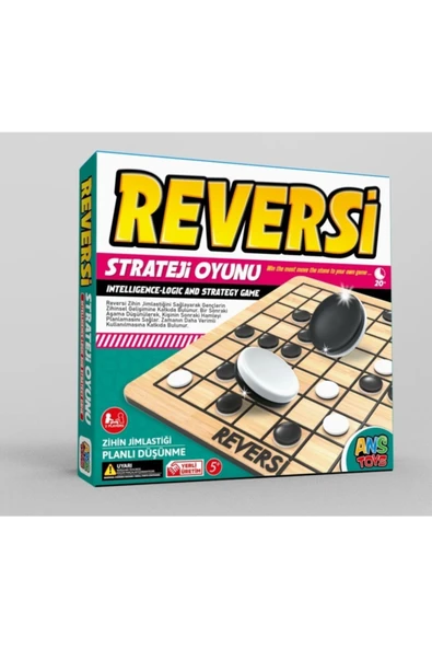 Kubbehan Reversi Oyunu Ahşap ürün görseli 1