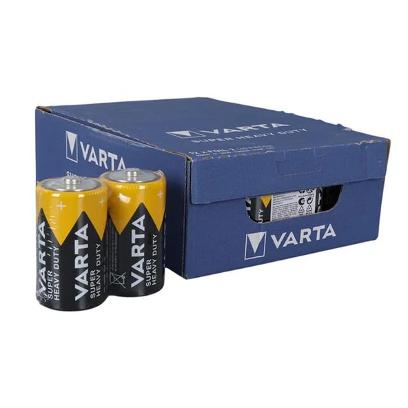 Varta Superlife Çinko Büyük D Boy Pil (24'lü Paket) ürün görseli 1