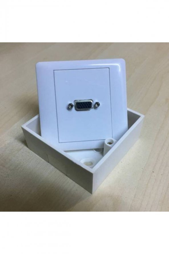 VGA Duvar Prizi Vga Priz Duvar Tipi Sıva Üstü ürün görseli 1