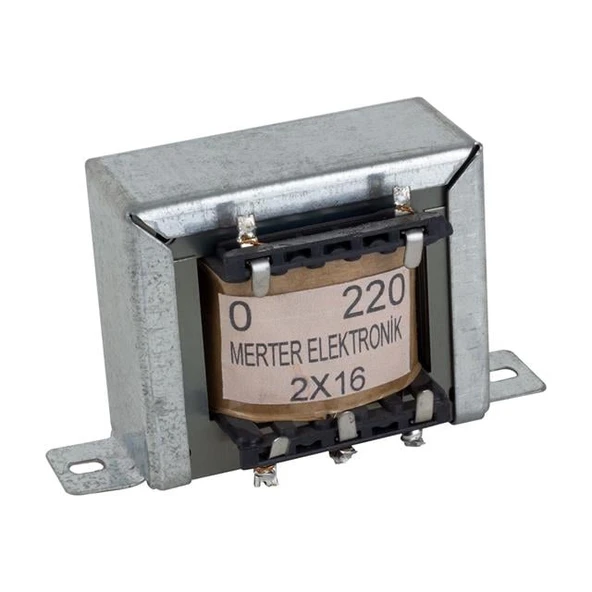 MV-510 Besleme Trafosu 10 Watt 2x16V ürün görseli 1