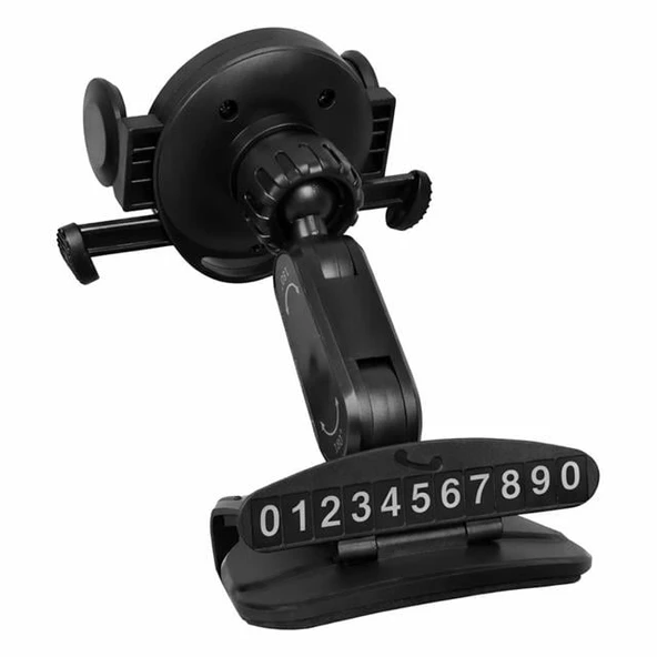 Powermaster RT-703 Numaratörlü Araç İçi Telefon Tutacağı - Resim 2