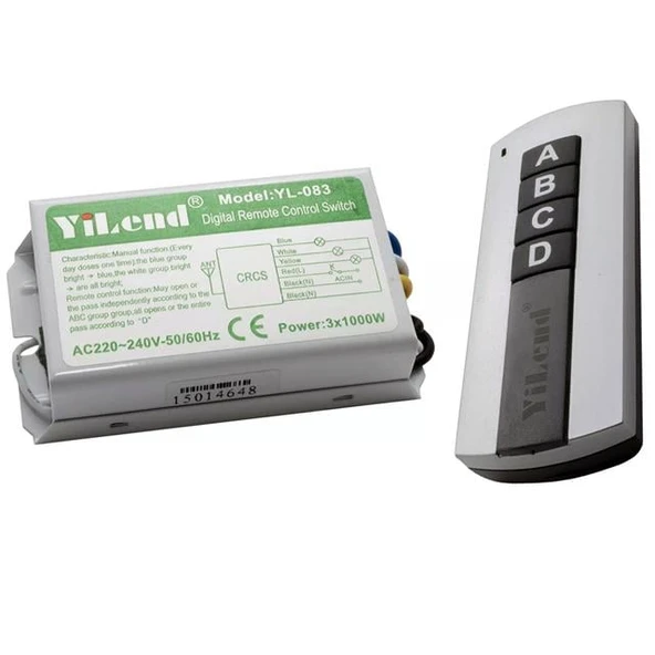Powermaster PM-5847 Avize Kontrol Kumandası - Resim 2