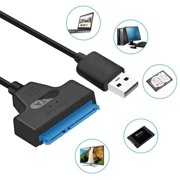 PowerMaster PM-6507 SSD HDD Sata Data TO USB3.0 2.5" Harddisk Kablo ürün görseli 1