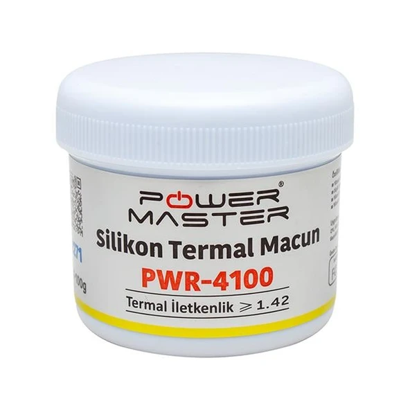 PowerMaster PWR-4100 Beyaz Termal Macun 100 Gram 1.42W/M-K ürün görseli 1