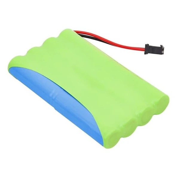 Efcell 9.6 Volt 1500mAh 2 Pin Soketli 8'li Oyuncak Araba Pili Şarj Edilebilir 98x57x15mm ürün görseli 1