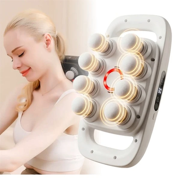 Powermaster PM-29678 Multi-Foksiyonel 8 Başlıklı Profesyonel Selülit Giderici ve Derin Doku Masaj Aleti ürün görseli 1