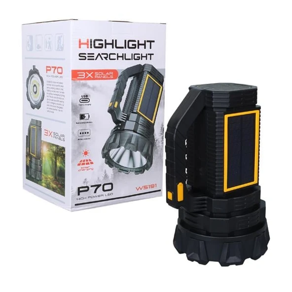 PowerMaster MX-W5191-P50 Solar Işıldak - Resim 4