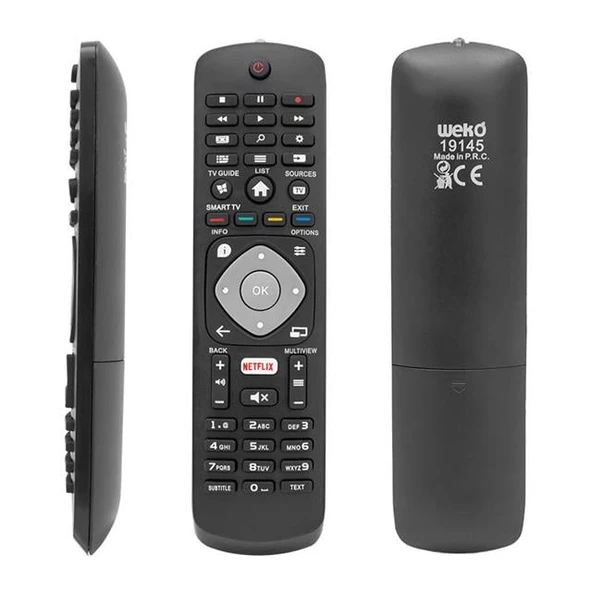 Weko Philips RM-L1285+ Smart Tuşlu Netflix LCD Led TV Kumanda ürün görseli 1