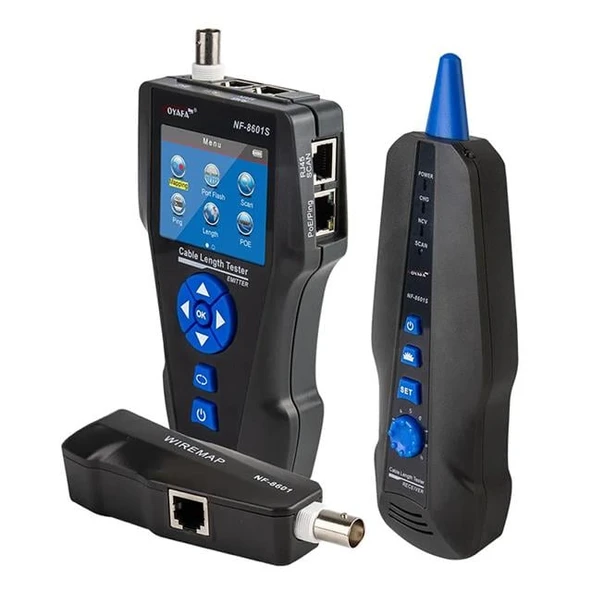 Noyafa NF-8601S Digital TDR Kablo Test Ve Uzunluk Ölçüm Cihazı ürün görseli 1