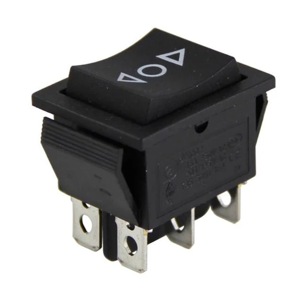 PowerMaster IC-111 Geniş Işıksız Basmalı 2 Kademeli Anahtar Yukarı-Aşağı Ok Simgeli Yaylı ürün görseli 1