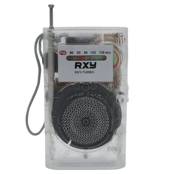 Roxy RXY-Turbo Cep Tipi Mini Analog Fm Radyo - Resim 3