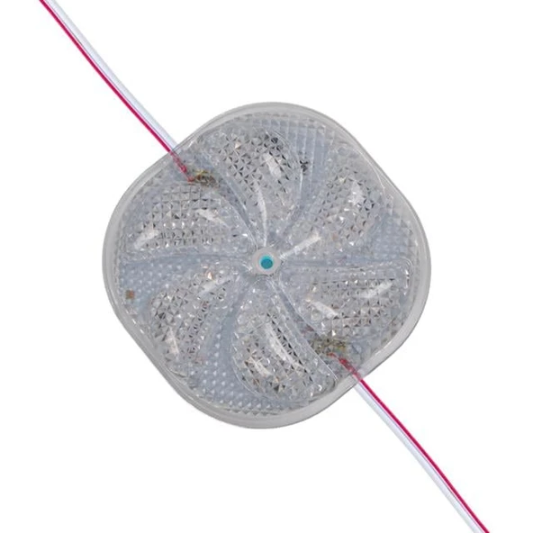 PowerMaster PM-14702 12 Volt 3 Watt RGB Yanıp Sönen Çakar 6565-2835 Modül Led 65x65x12mm ürün görseli 1
