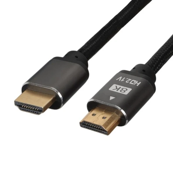 MasterX MX-18938 Örgülü 60Hz Ultra HD 1.5 Metre Örgülü 8K HDMI Kablo ürün görseli 1