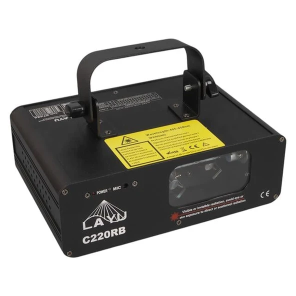 Layu C220RB Kırmızı-Mavi Çift Renk Beam Efekt Lazeri ürün görseli 1