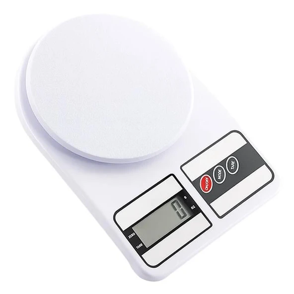 Crown CRW-7024 10Kg Kapasite Dijital Mutfak Terazisi (1 Gram Hassasiyet) ürün görseli 1