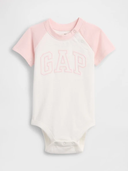 GAP Kız Bebek Gap Logo Tulum Pembe ürün görseli 1