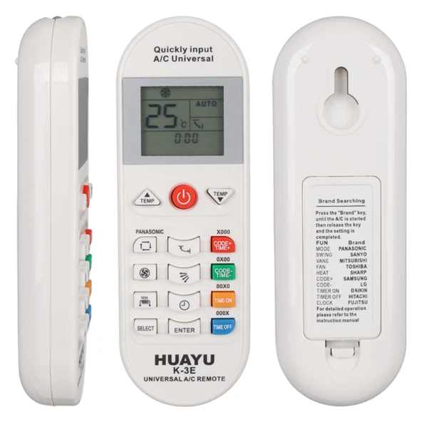 Huayu K-3E Universal A/C Akıllı Klima Kumandası ürün görseli 1