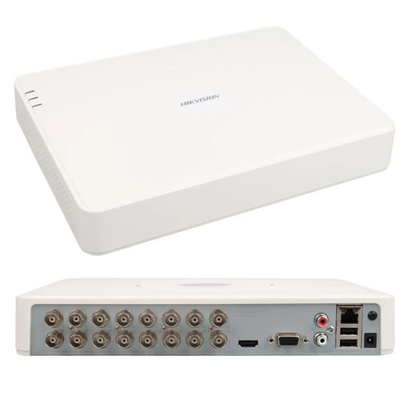 Hikvision DS-7116HGHI-M1 HD-TVI (1080P) Hybrid 16 Kanal Dvr Kayıt Cihazı ürün görseli 1