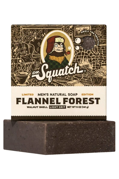 Dr.Squatch Flannel Forest Erkek Sabunu 141GR ürün görseli 1