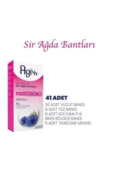 Agıss Sir Ağda Bandı 41'li Normal Cilt ürün görseli 1