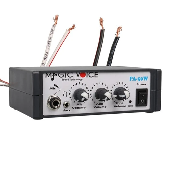 12 Volt 40 Watt Mini Metal Kasa Pazarcı Anfisi ürün görseli 1