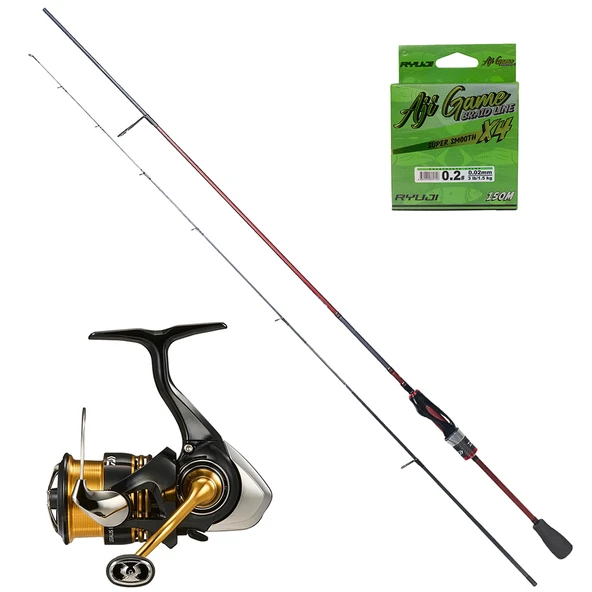 Daiwa Gekkabijin 191cm 0.5-5gr - Daiwa Legalis 1000S  LRF Olta Seti ürün görseli 1