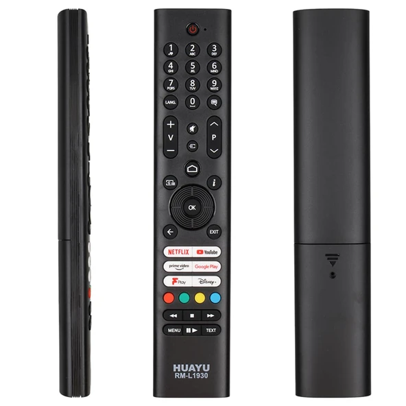 RM-L1930 Vestel Netflix Youtube Prime Video Google Play Disney+ Tuşlu LCD Led TV Kumanda ürün görseli 1
