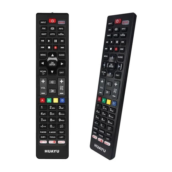 Huayu URC1522 Netflix-Youtube-Amazon Tuşlu Universal Led-Lcd Tv Kumanda ürün görseli 1