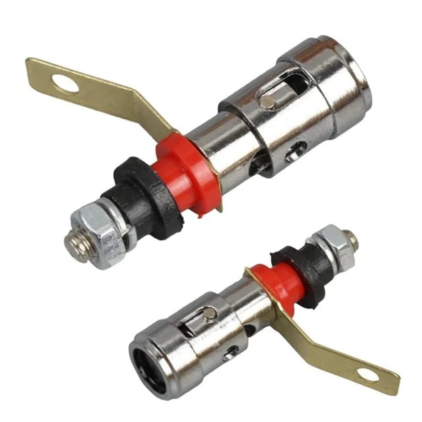 Basmalı Born Klemens 39.5mm 2'li Takım - Siyah ve Kırmızı (IC-240E) ürün görseli 1