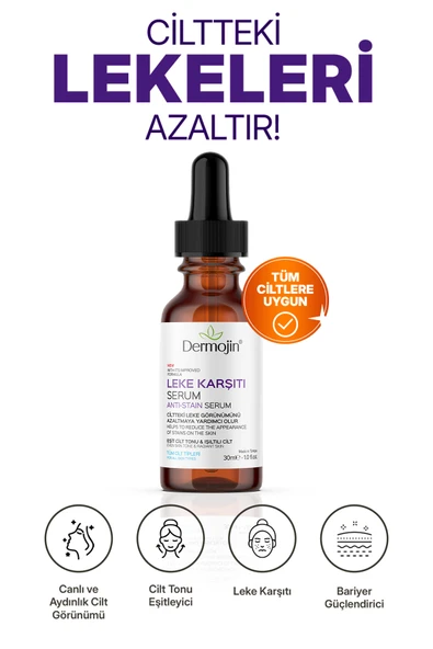 DERMOJİN Leke Karşıtı Ve Aydınlatıcı Cilt Bakım Serumu 30 ml ürün görseli 1