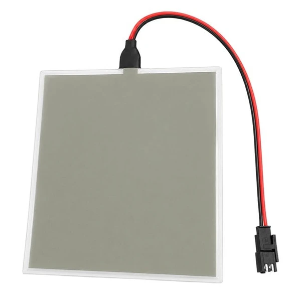 Powermaster PM-37727 100x100mm Elektrominesans (EL) 3V Led Panel Beyaz Aydınlatmalı Esnek Yapı ürün görseli 1