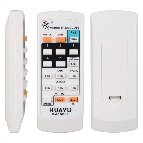 Huayu RM-F989+2 Universal Vantilatör Akıllı Kumanda ürün görseli 1