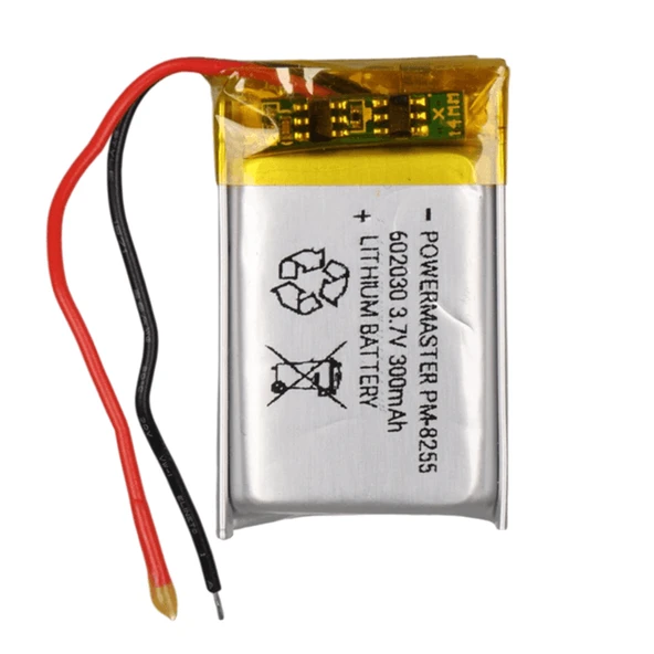 PowerMaster XLY-602030 3.7 Volt 300 Mah Lityum Polimer Pil ürün görseli 1