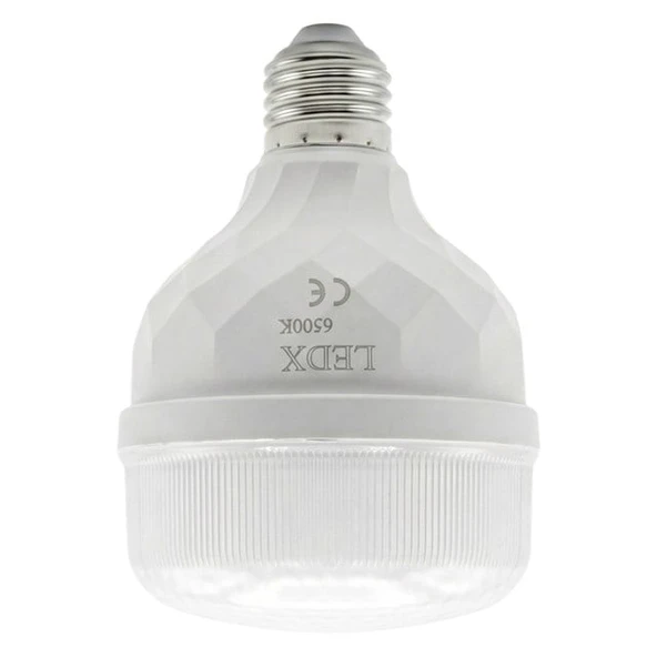 LedX AL-TB40 40 Watt 6500K Beyaz 4800 Lümen E27 Akım Korumalı Kristal Torch Led Ampul ürün görseli 1