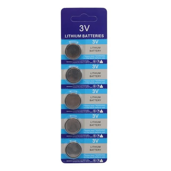 PowerMaster PM-9536 CR2025 3 Volt Lityum Para Pil (5'LI Paket) ürün görseli 1