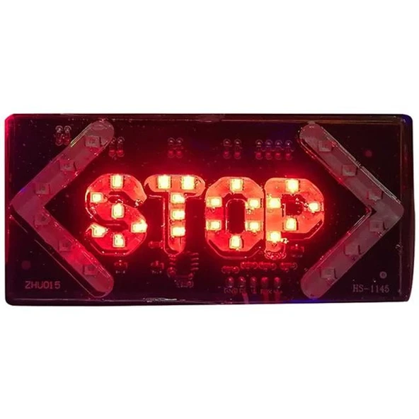 Elektrikli İşaret Cihazı Oklu Stop Küçük ürün görseli 1