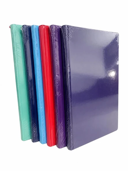 ELMA DEFTER 20x28 160 YP DUZ RENK KUSAGI ürün görseli 1