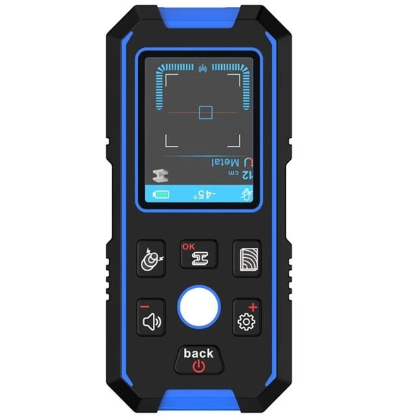 Noyafa NF-518 Dijital 3in1 Duvar Tarayıcı Lazer Metre Dedektör Seviye Ölçüm Cihazı ürün görseli 1