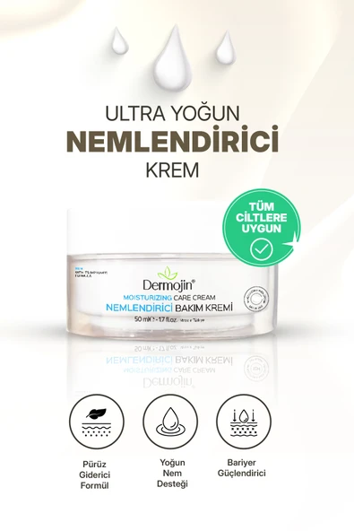 DERMOJİN Nemlendirici Bakım Kremi 50 ml ürün görseli 1