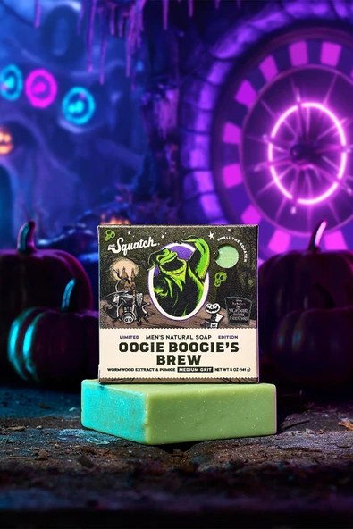 Dr.Squatch Oogie Boogie’s Brew Erkek Sabunu 141GR - Resim 6