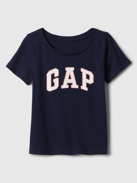 GAP Kız Bebek Gap Logo T-Shirt Lacivert ürün görseli 1
