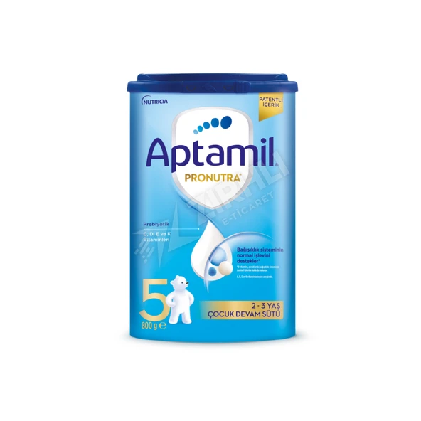 2 ADET Aptamil Çocuk Devam Sütü No:5 800 Gr ürün görseli 1