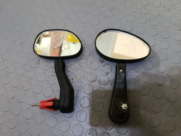 Üniversal E-Bisiklet ve Moped Aynası (Kısa Kollu Takım) ikinci el ürün görseli 1